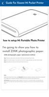 Guide For Xiaomi Mi Pocket Printer スクリーンショット 2