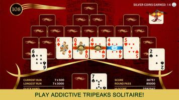 Towers TriPeaks Solitaire Poster