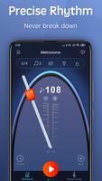 Metronome-beat rhythm training poster