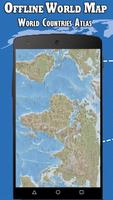 2 Schermata disconnesso mondo carta geografica atlante strada