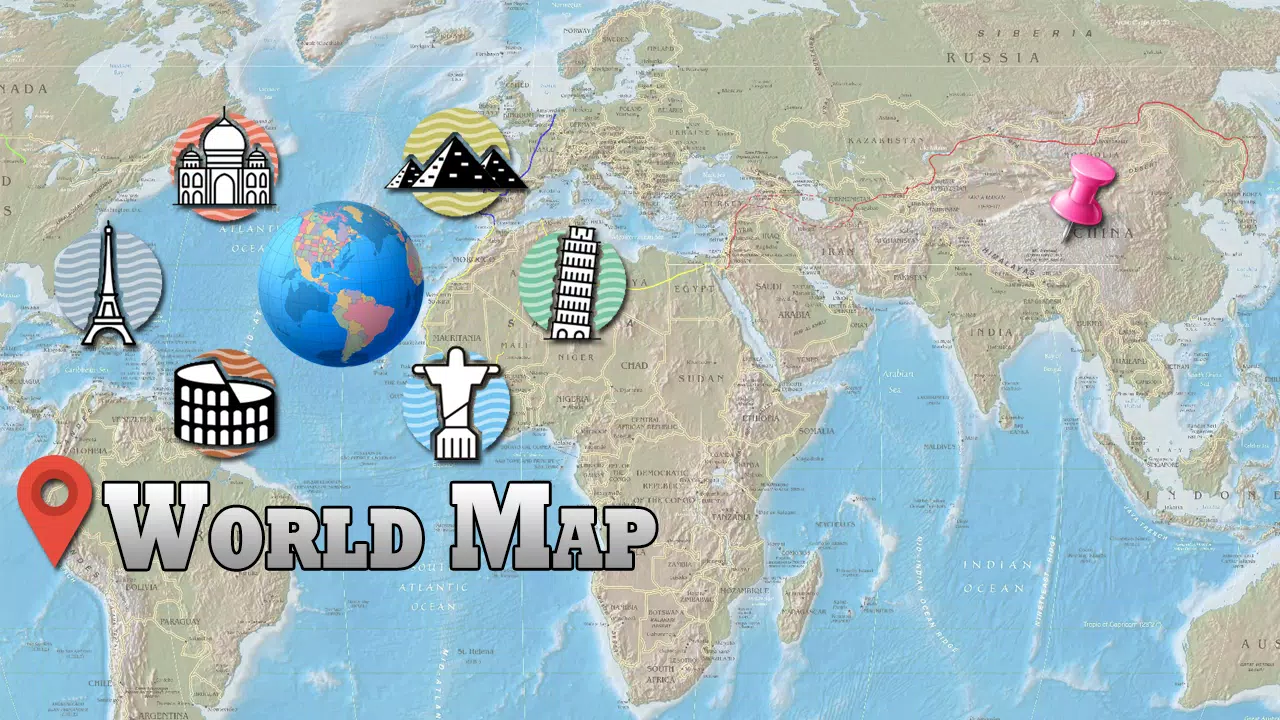 Offline World Map Hd 3d Atlas For Android Apk Download