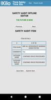 XILO Safety-Audit Offline Edit capture d'écran 1