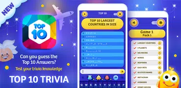 Top 10 Trivia Quiz