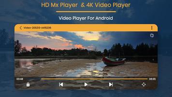 HD Mxx Player – 4K Video Player الملصق