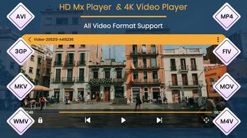 HD Mxx Player – 4K Video Player تصوير الشاشة 1