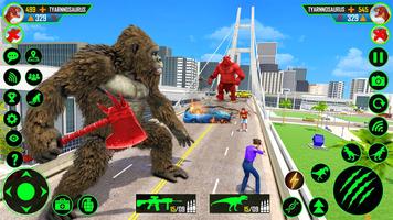 King Kong wild Gorilla Games स्क्रीनशॉट 1