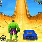 MegaRamp Car Race Hulking Game icône