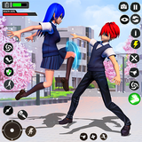 Anime School : Karate Fighting icône