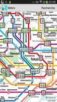 Métro de Tokyo Affiche