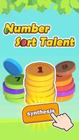 Number Sort Talent الملصق