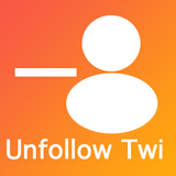 Unfollow Users for  Twitter icône
