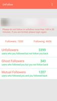 پوستر Unfollow Users for  Twitter