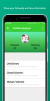 Unfollow Analyzer - Unfollower ảnh chụp màn hình 1