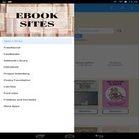 Ebook Sites capture d'écran 1