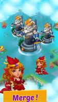 Merge Mermaids-magic puzzles poster