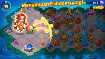 Merge Mermaids-magic puzzles syot layar 1