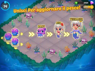 download Merge Mermaids-magic puzzles XAPK