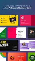 Business Card Maker + Designer poster