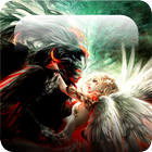 Angel Demon Mystic Fantasy Wal icône