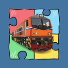 Puzzles de trains et de chemins de fer icône
