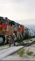 Rompecabezas de trenes y ferrocarriles Poster