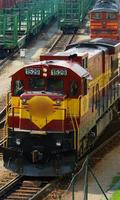 Fondo pantala tren India Indon Poster