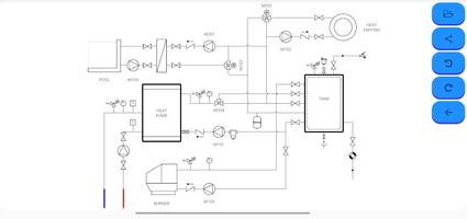 Hydraulic poster