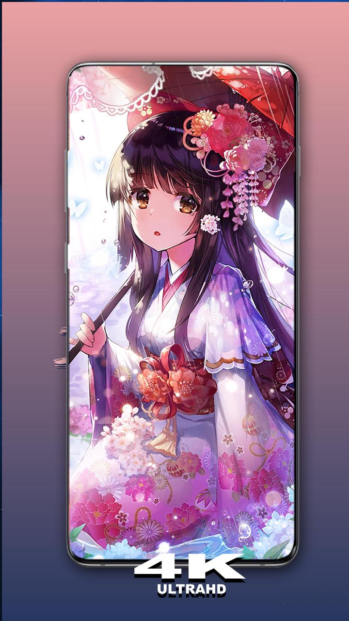 Android 用の Anime Girls 4k Live Wallpaper Apk をダウンロード