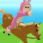 Color Rush - Horse 3D آئیکن
