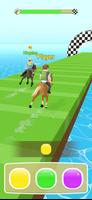 Color Rush - Horse 3D پوسٹر