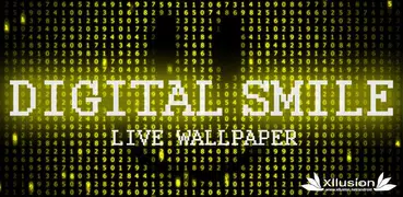 Digital Smile Live Wallpaper