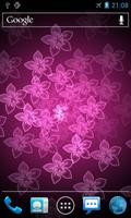Neon Flower Pro Live Wallpaper 截图 1