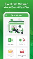 Leitor de arquivos Xlsx: Xlsx Viewer - Xlsx File Cartaz