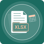 قارئ ملفات Xlsx - عارض Xlsx أيقونة