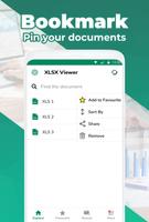 برنامه‌نما Excel viewer - Xlsx reader عکس از صفحه