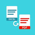آیکون‌ Excel to Pdf Converter