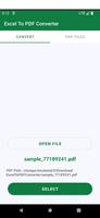 Excel to Pdf Converter poster