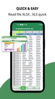 قارئ XLSX -برنامج Excel Viewer تصوير الشاشة 1