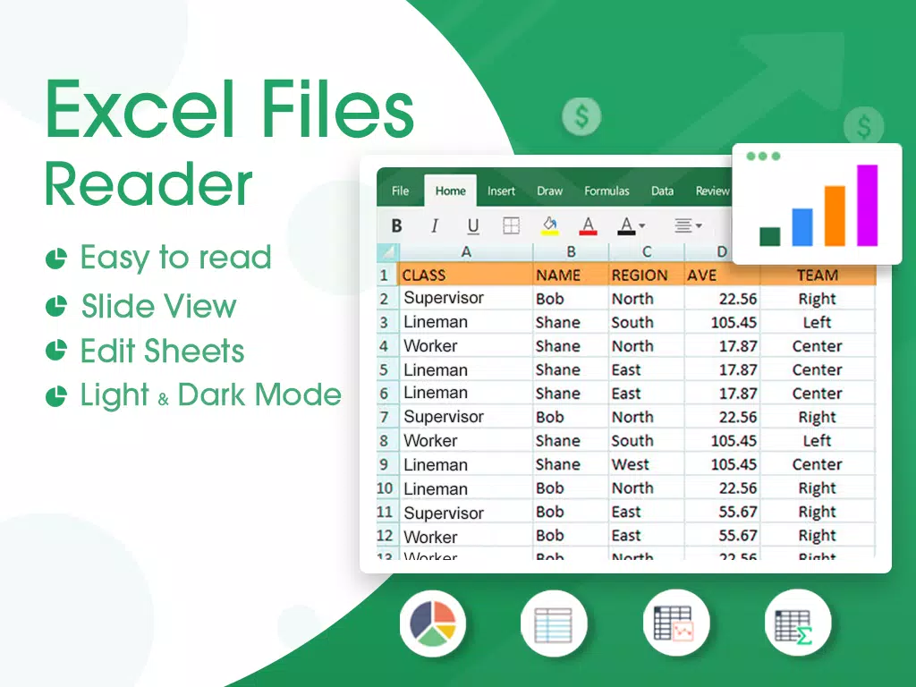 Descarga de APK de Lector de archivos Xls y para Android