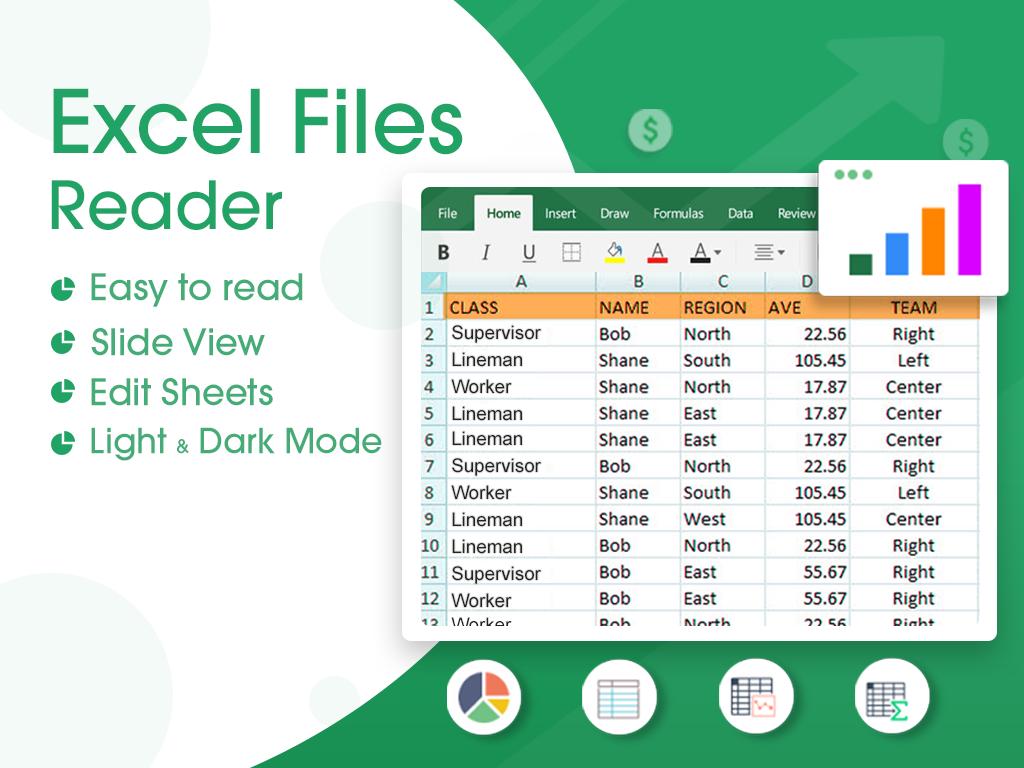 Descarga de APK de Lector de archivos Xls y para Android