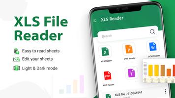 XLSX فائل ریڈر - XLS ناظر پوسٹر