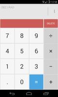 Calculator Light الملصق