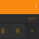 Calculator Orange Splash ikona