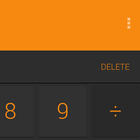 Calculator Orange Splash icône