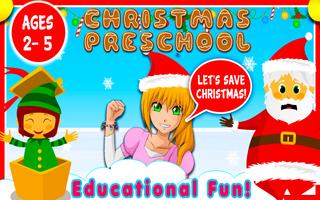 Christmas Santa Games for little kids and toddlers الملصق