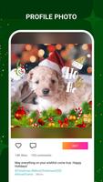 Christmas Photo Editor 2020 -Free Xmas Photo Maker ảnh chụp màn hình 1