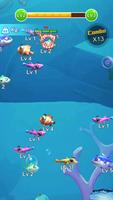 برنامه‌نما Hungry Fish 3D عکس از صفحه