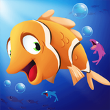 Ocean Fish Evolution 3D Zeichen