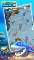 Poster Ocean Fish Evolution 3D