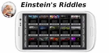 Einstein's Riddles Text Puzzle